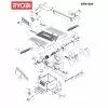 Ryobi ETS1525 Spare Parts List Type: 1000060026